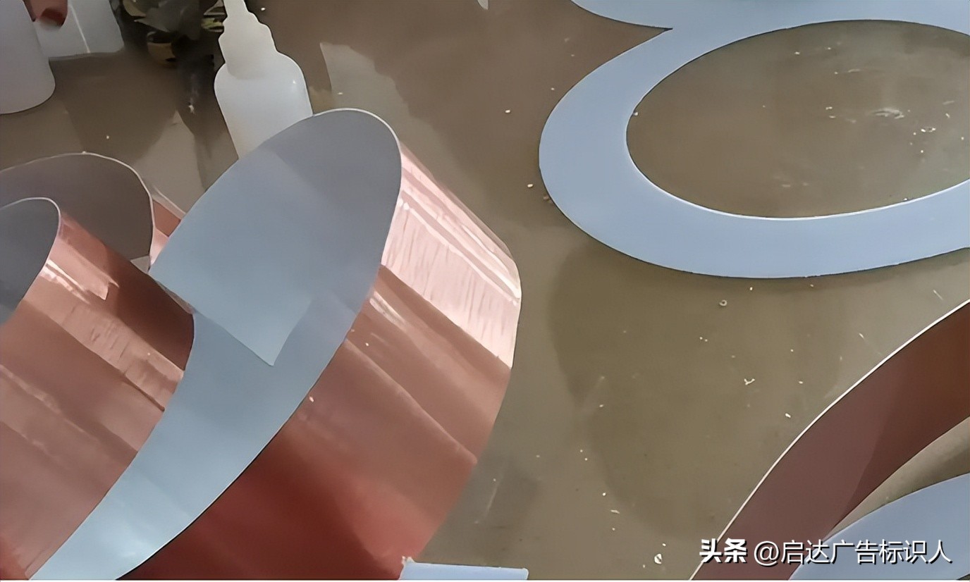 灯箱发光字设计,不锈钢无边发光字广告