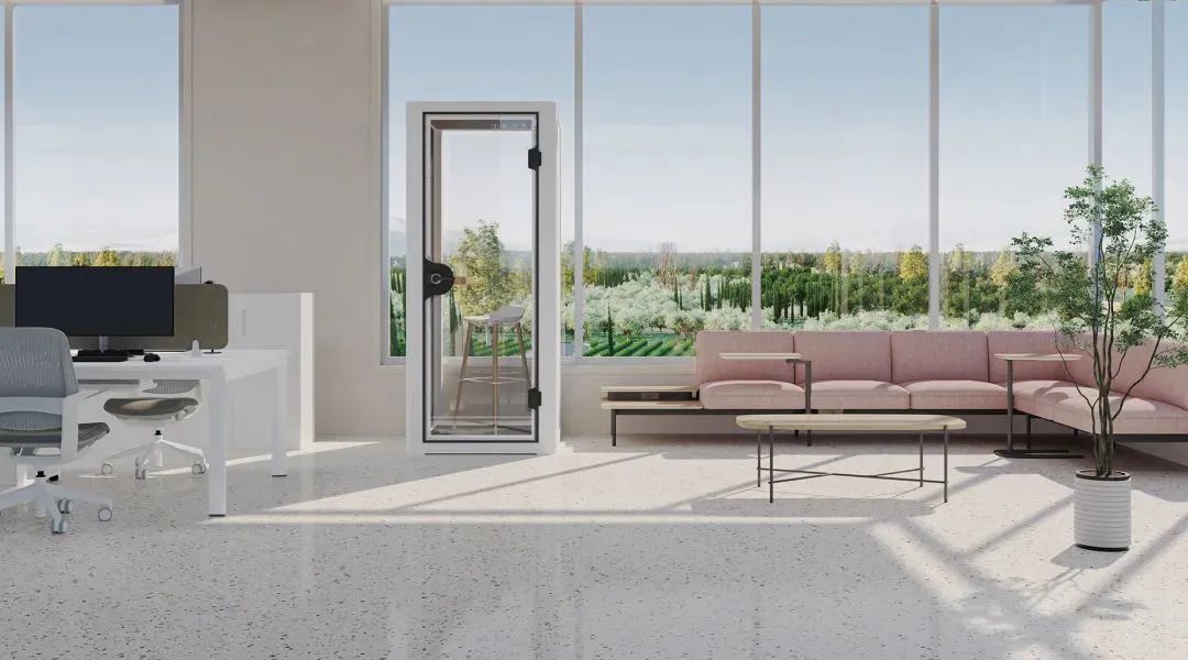 藏在写字楼里面的工作室,智慧办公工作站