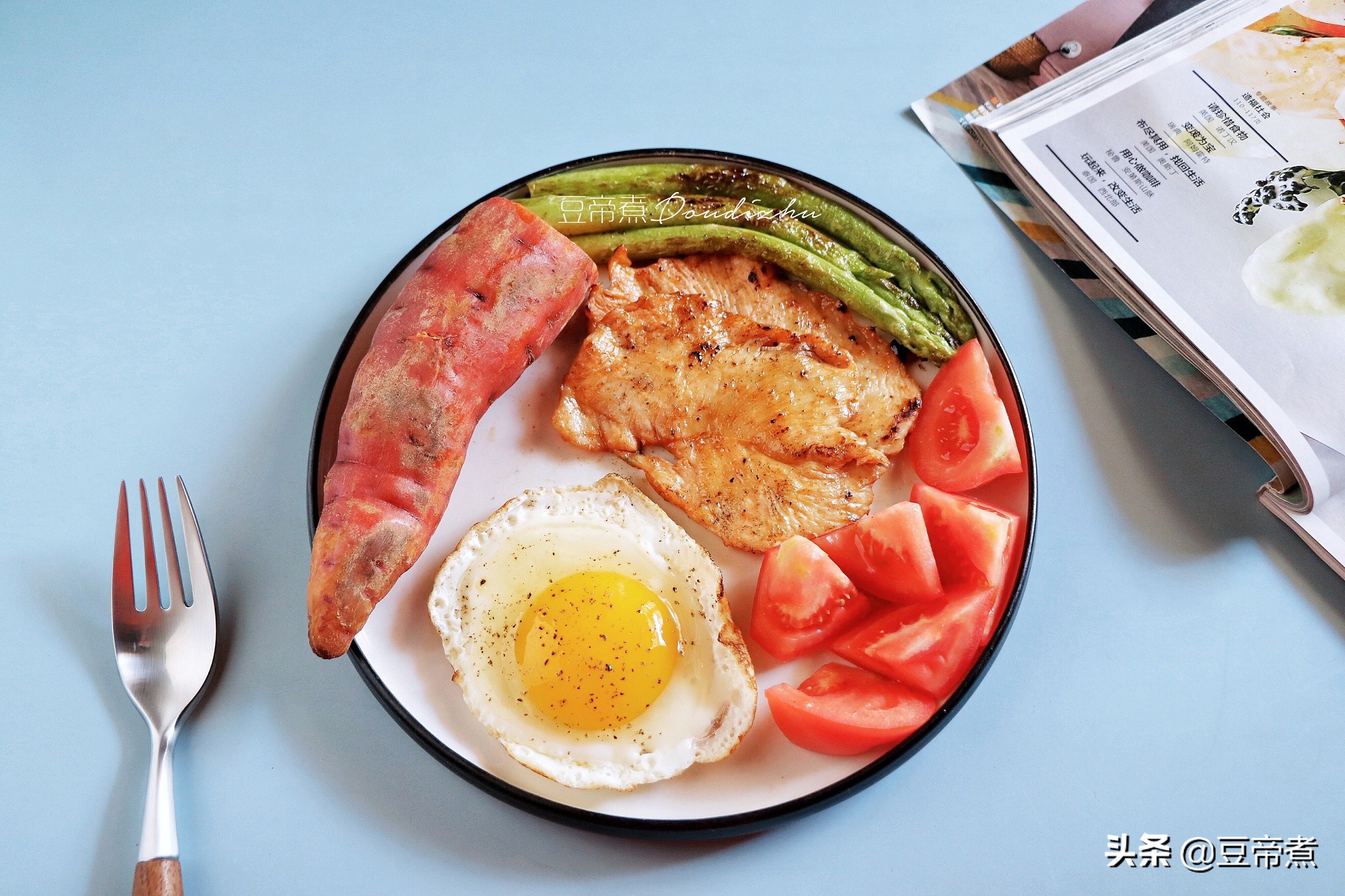 减脂减肥餐一周食谱简单,每天不重样健康搭配