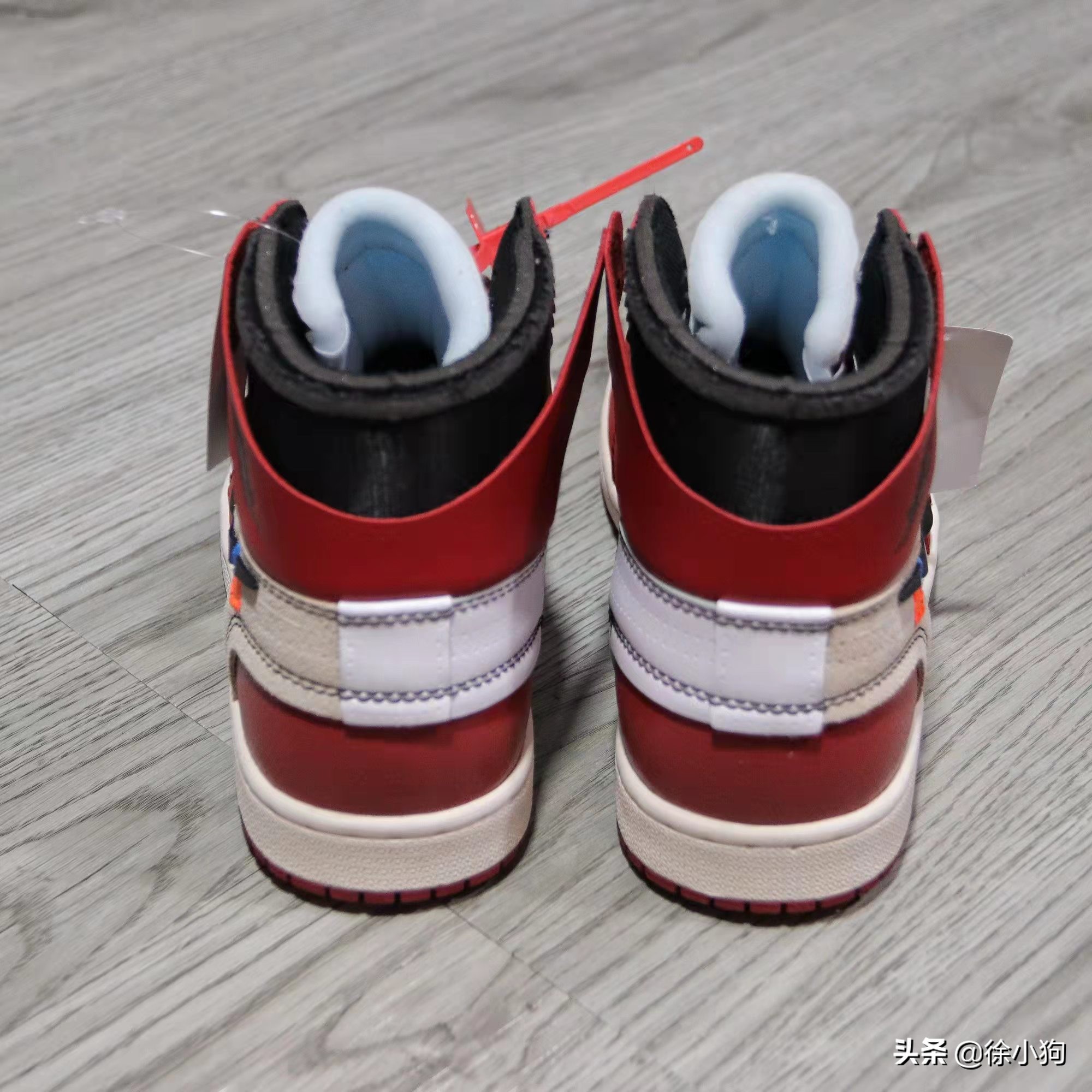 aj1offwhite联名鞋,潮鞋开箱好物推荐