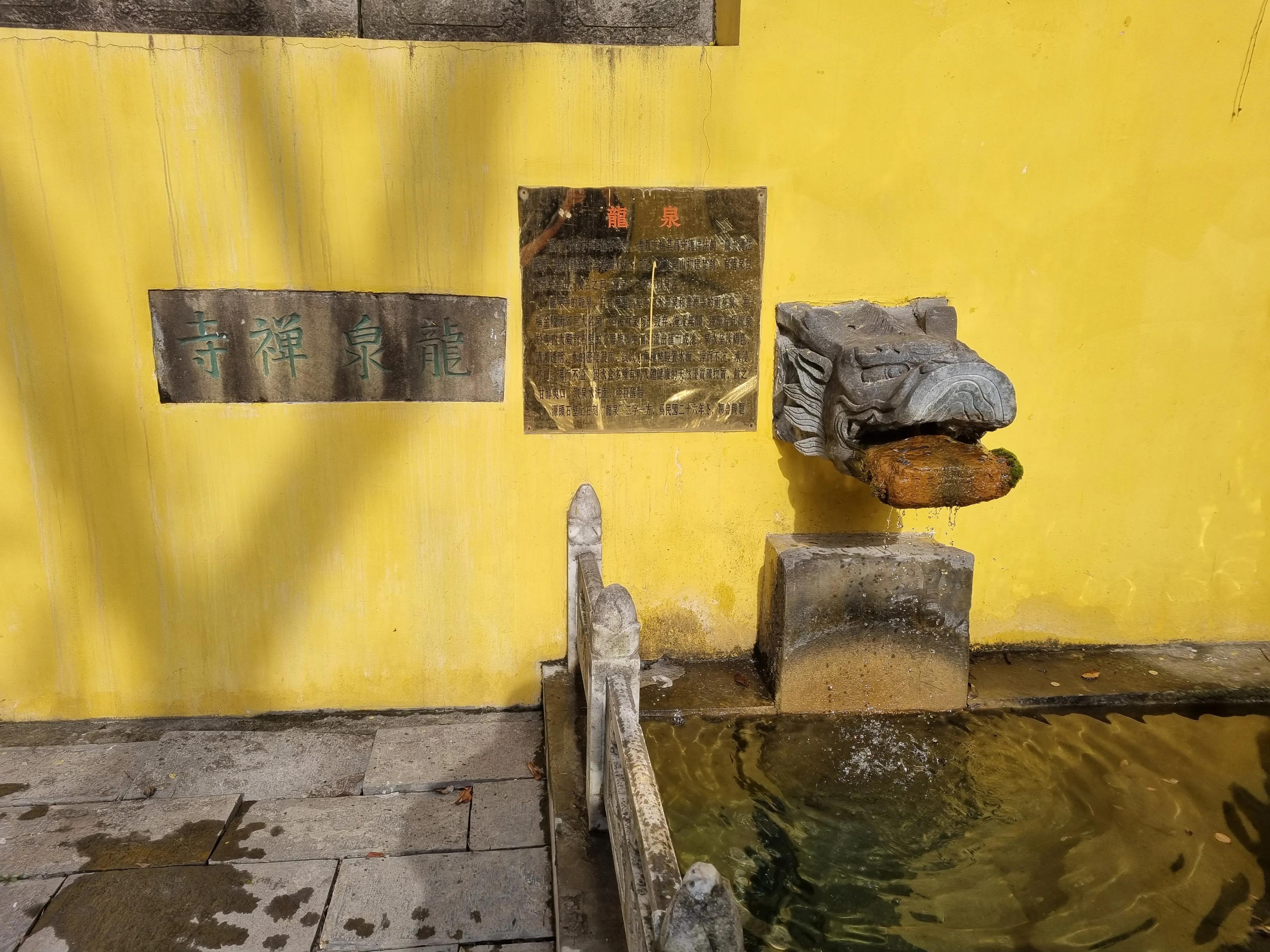 南京龙泉寺。寺里有一棵唐朝的腊梅树。