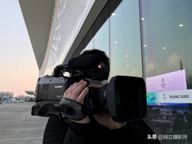 北京冬奥会人员现场拍摄视角,现场拍摄北京冬奥会开幕式