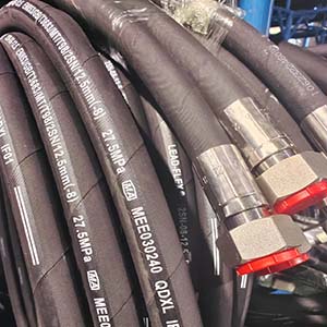 高压胶管如何选择接头,高压胶管接头尺寸如何辨别