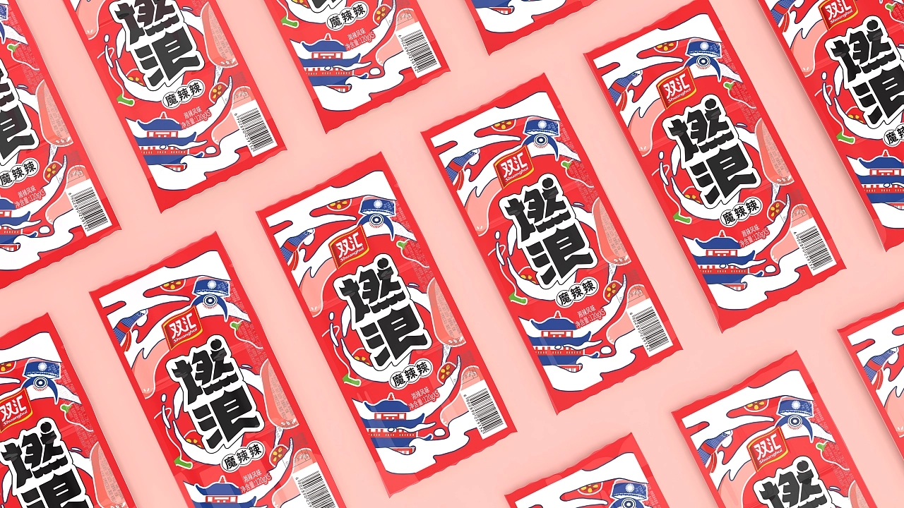 香肠独立包装设计,国外香肠优秀包装设计