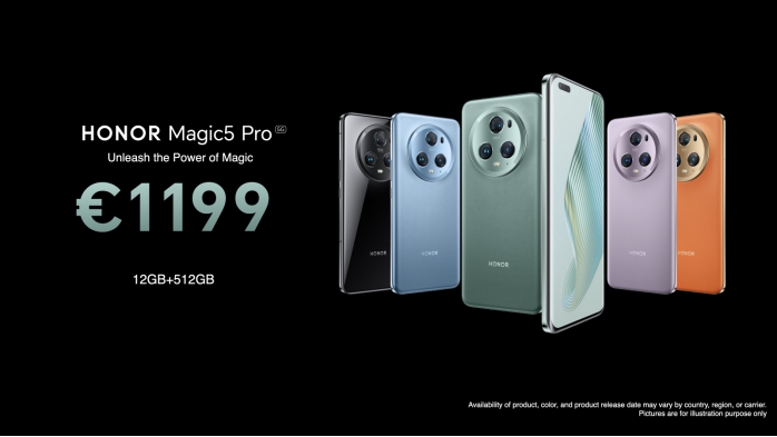 荣耀magic5系列海外正式发布,荣耀Magic5系列全球发布