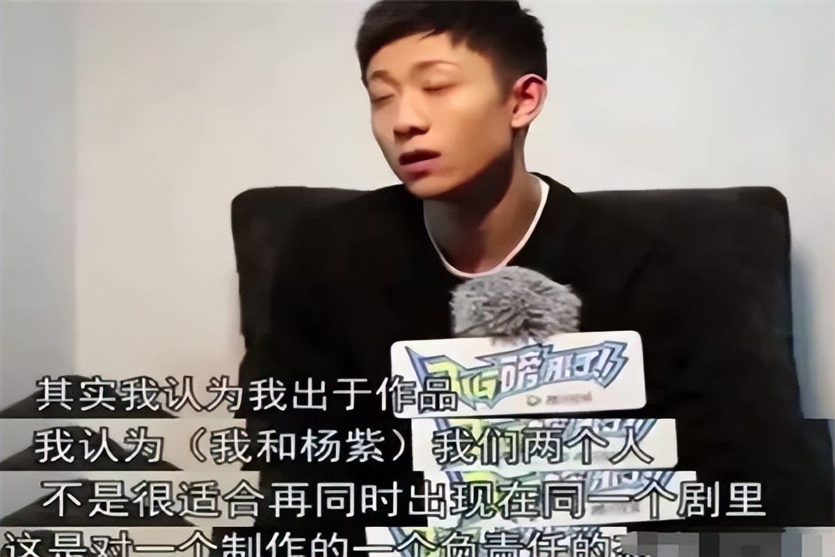 张一山对和杨紫谈恋爱的看法,分析张一山对杨紫的感情