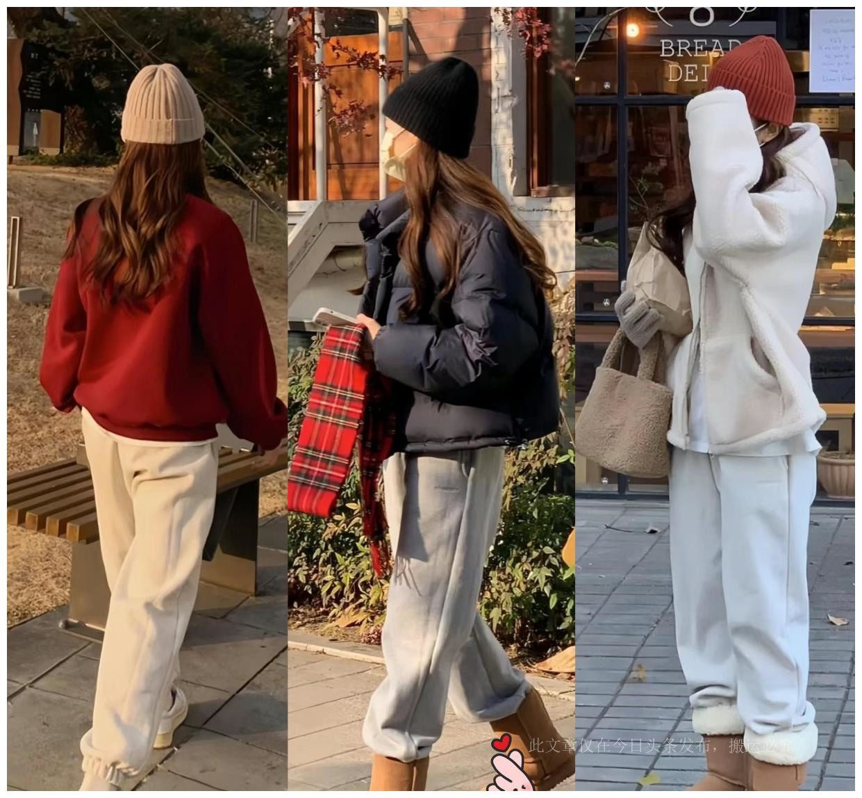 韩国阔腿直筒裤,韩国直筒阔腿裤八分裤