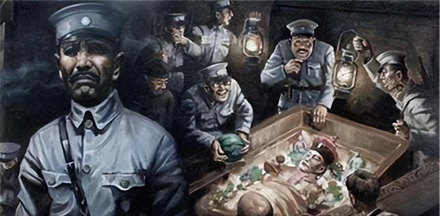 慈禧陪葬夜明珠下落,慈禧死后在嘴里放了一颗夜明珠