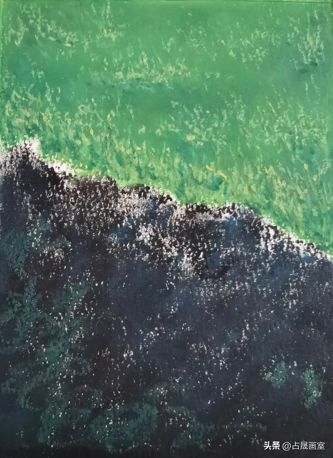 油画棒教程春节,油画棒教程