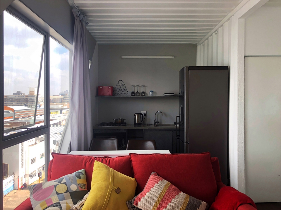 南非桶型公寓,集装箱公寓设计