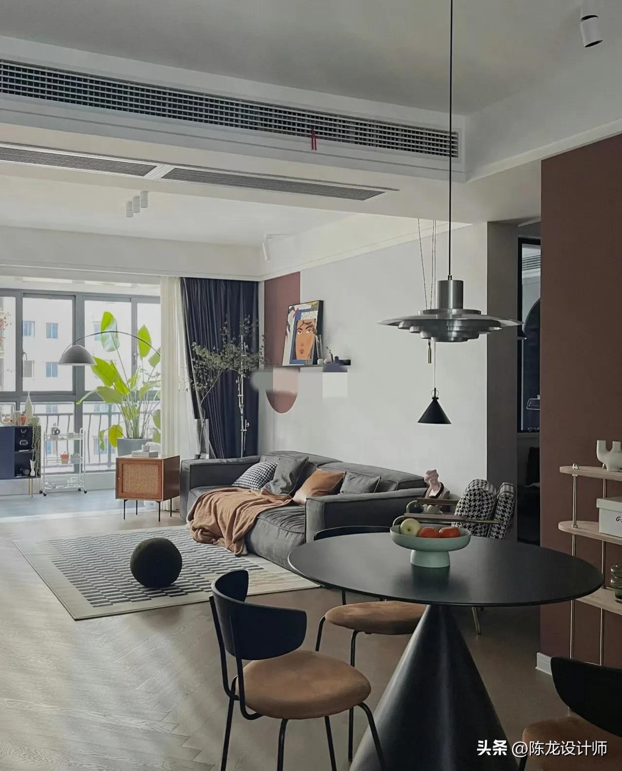 安徽女主因太会布置而走红，把126㎡家装得堪称教科书，太高级了