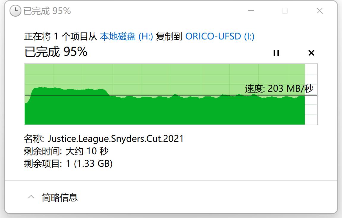oricou盘评测,orico奥睿科ufsd快闪固态u盘