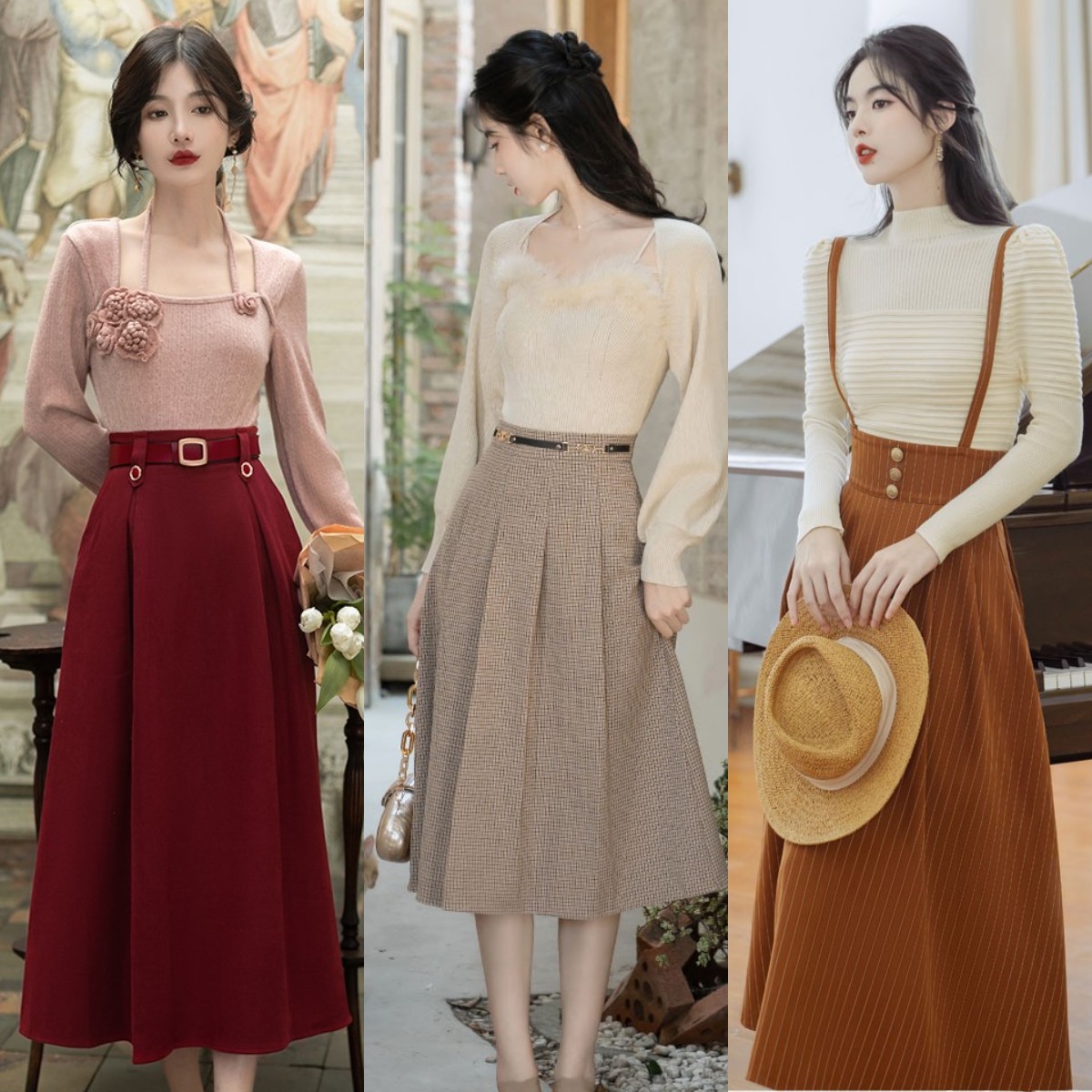 赫本穿裙子风格,赫本最美的连衣裙