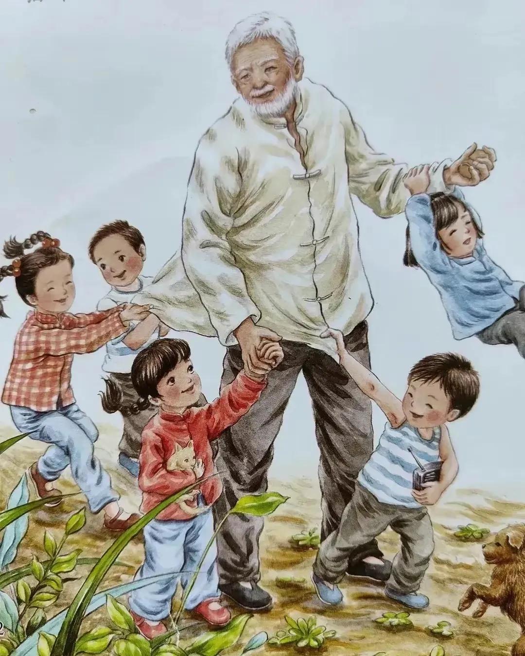 网友画的教材封面,网友画的小学教材插画对比图