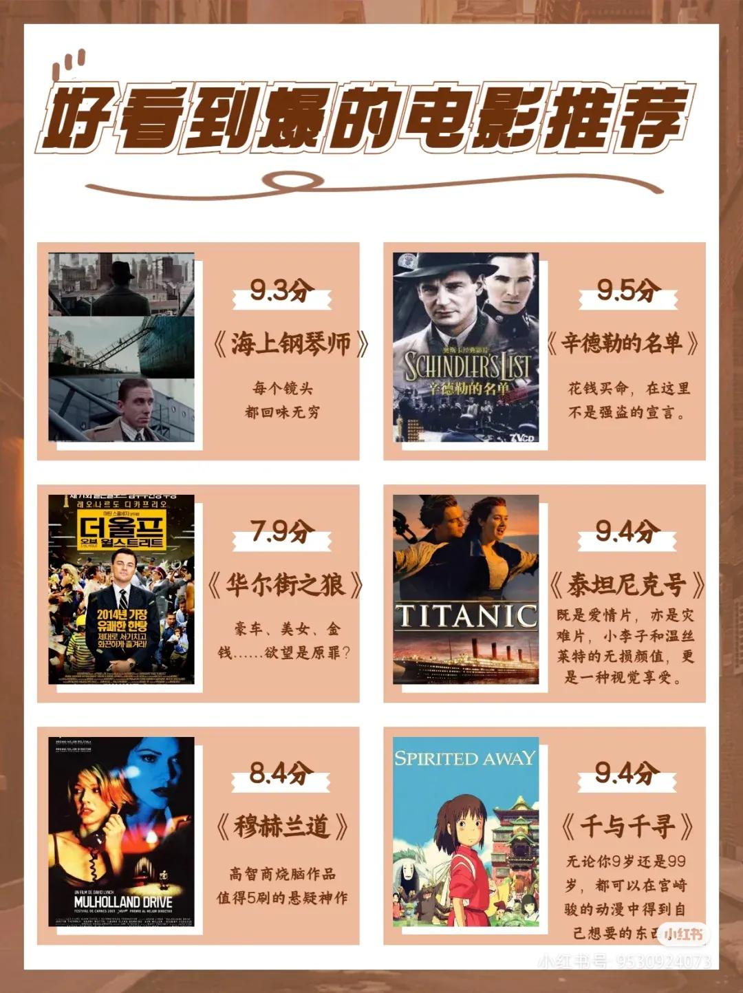 推荐一下必看的十部电影,今年必看的五部电影推荐建议收藏