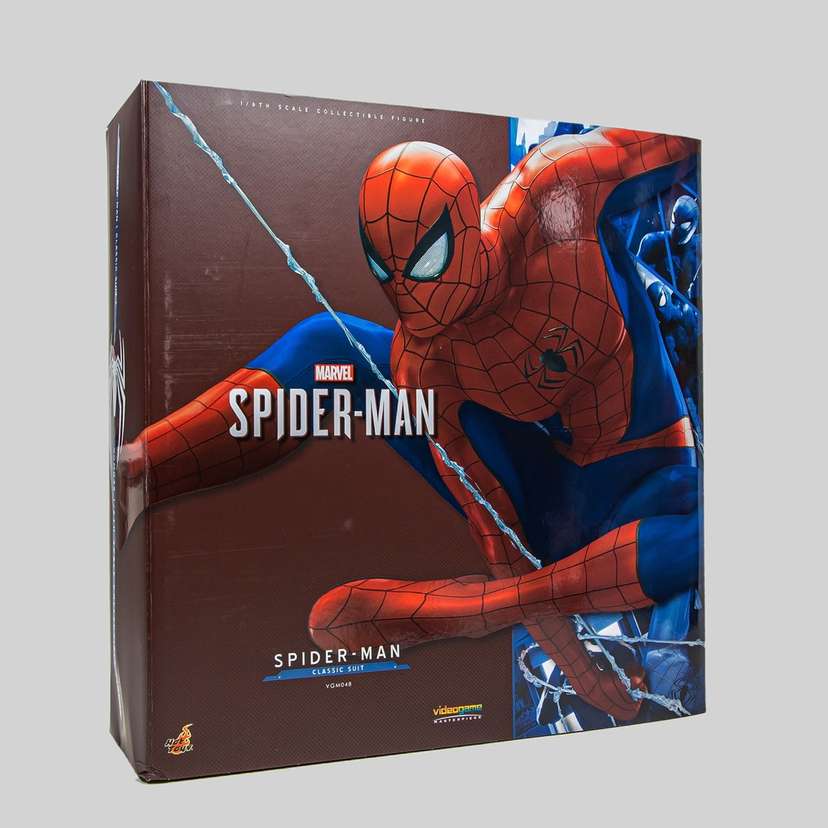 hottoys蜘蛛侠经典战衣手办测评,hottoys蜘蛛侠经典红蓝战衣