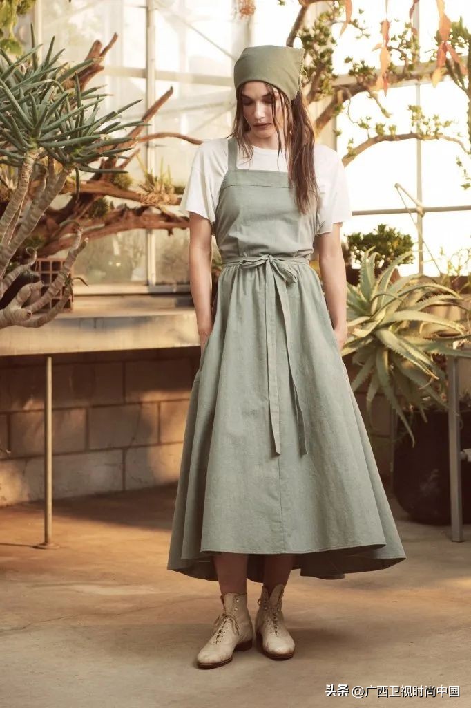 夏日穿搭森女系,森系慵懒风夏季