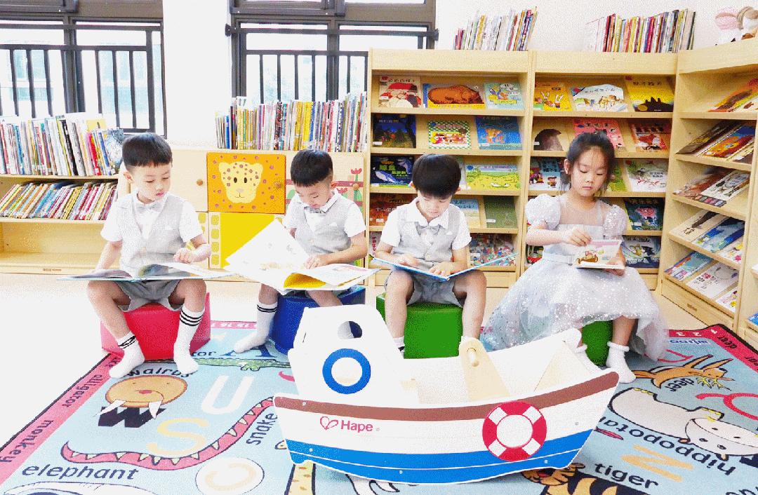 书香满园浸润童心阅读,制作春暖花开书香满园幼儿园绘本