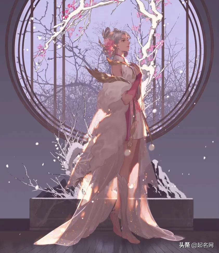 古代女子仙气的四字名字,仙气清冷古风女孩名字