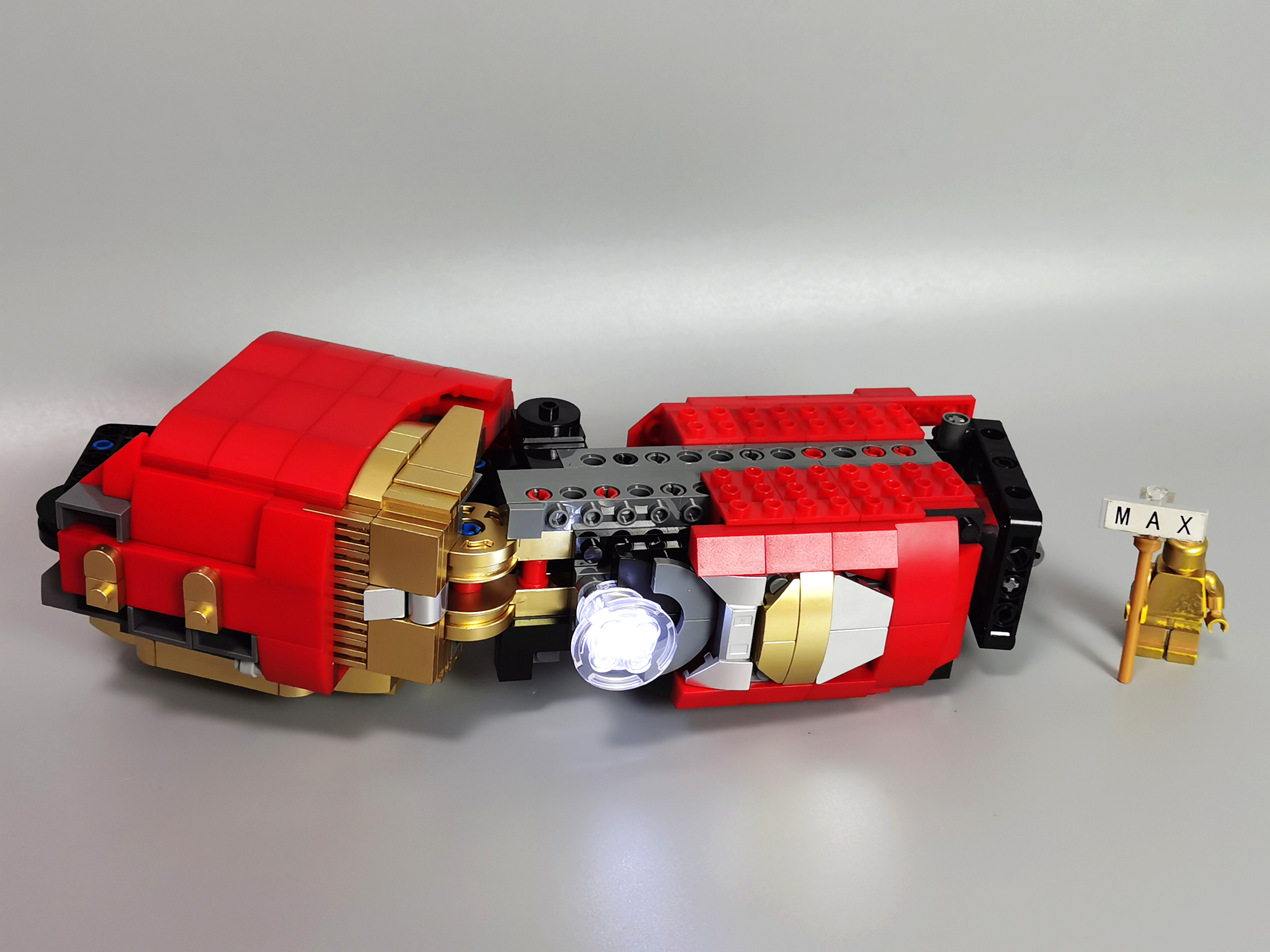 k盒子mk44反浩克装甲,k盒新品反浩克装甲拼搭