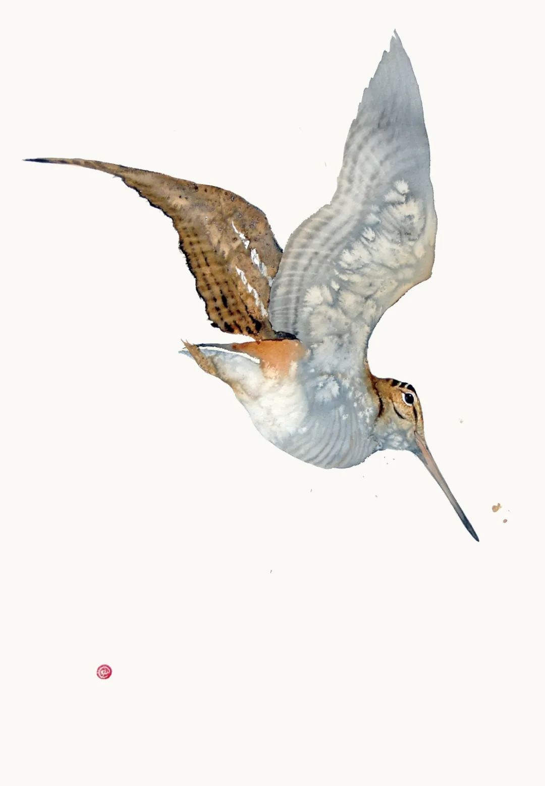 中国手画水墨画震惊国外,一幅画卖了十亿天价