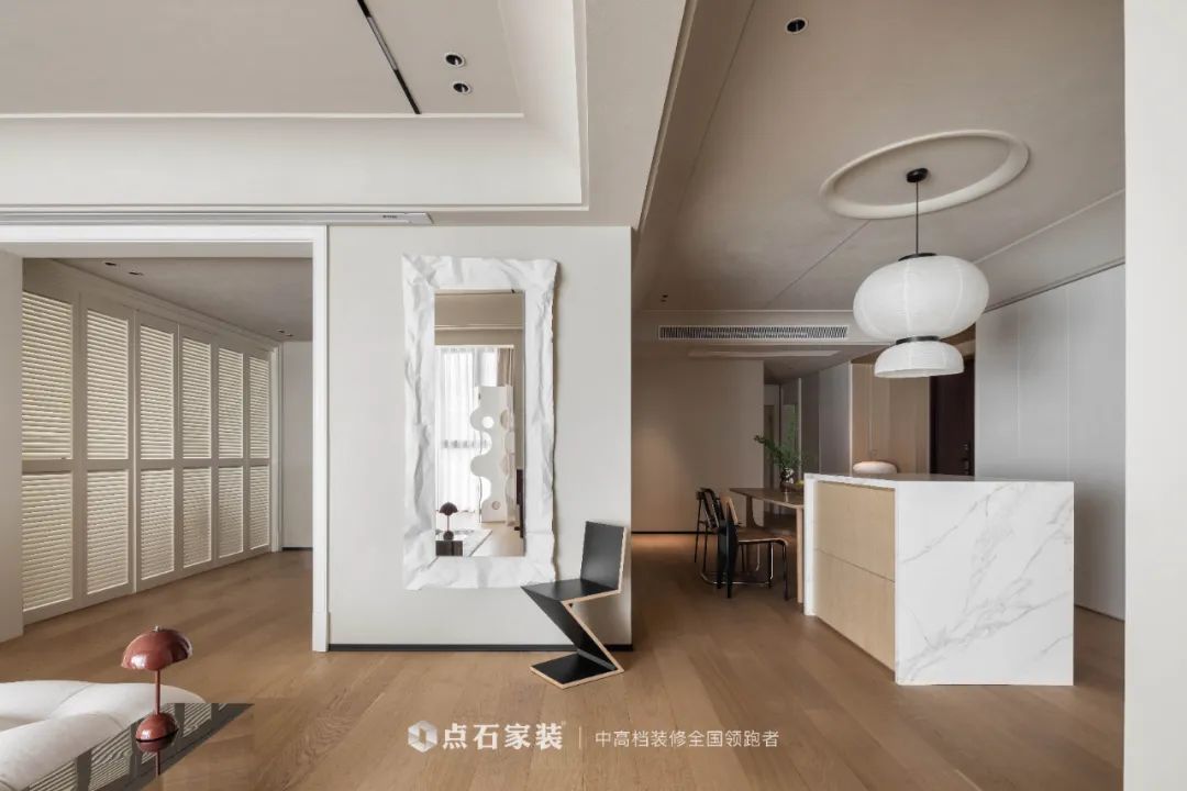 家居博主原木风,家居博主江景大平层