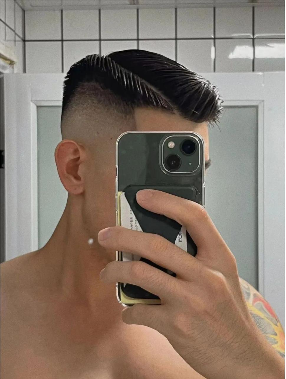 近五年男发流行风格,今冬流行渐变男发越看越有型