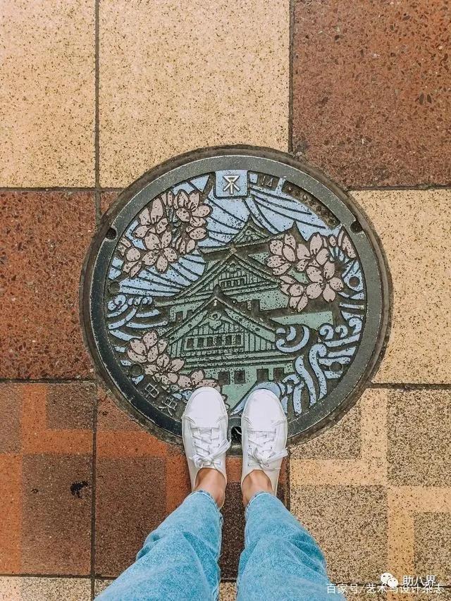 日本最惊人的井盖,真实的日本井盖