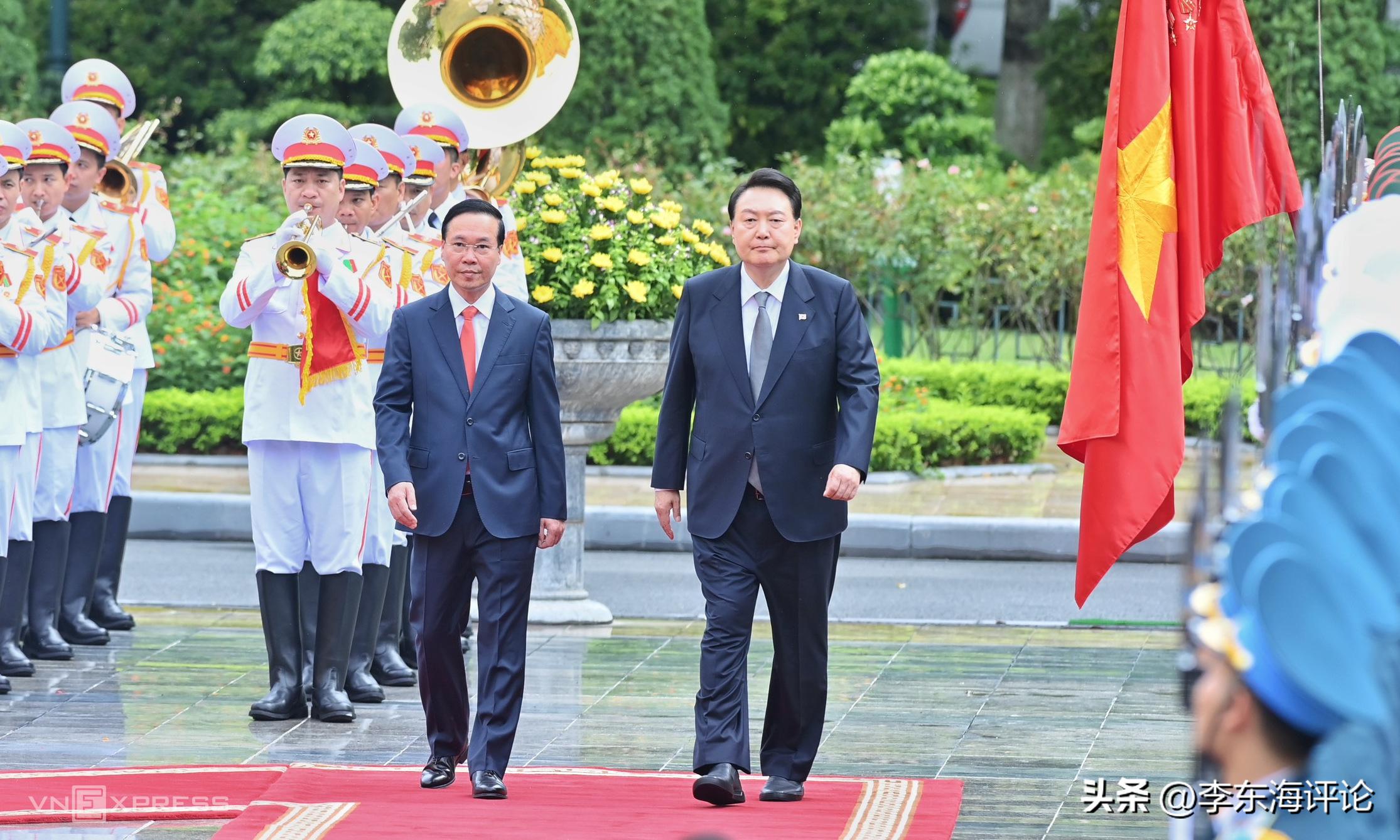 尹锡悦访越南接机人,尹锡悦访韩邀请