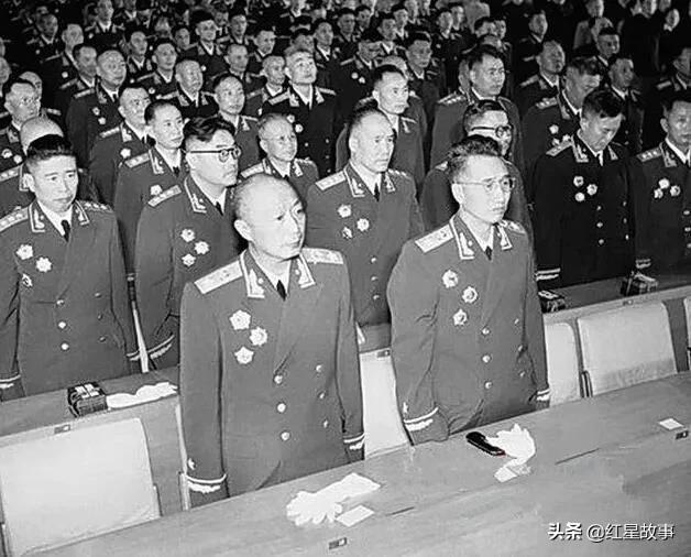 1955年授军衔仪式各省名单,1955年授衔典礼原声