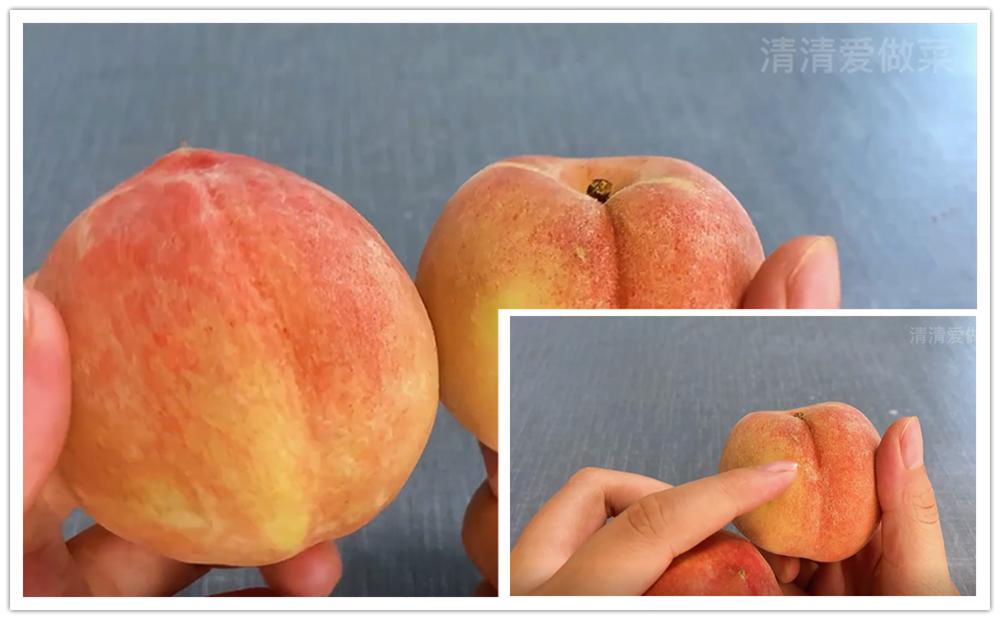 挑选桃子的正确方式,你知道如何正确挑选水果吗