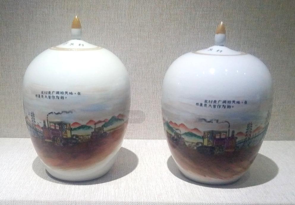 70年代景德镇制瓷真实影像,景德镇老厂瓷精品欣赏