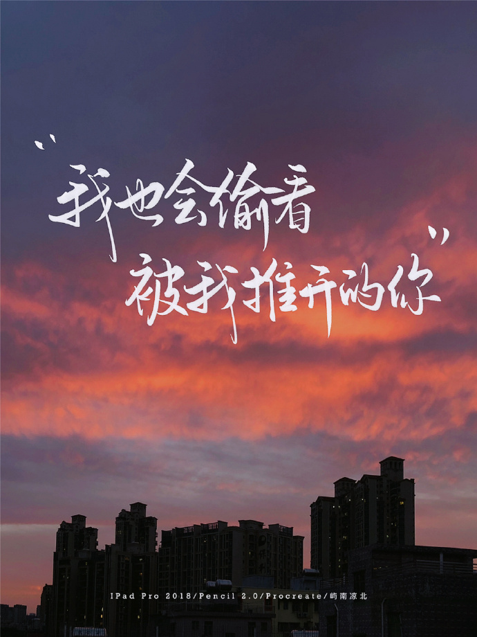 我倾尽了春日全部的诗句，要在天亮前把浓郁的孤独击沉