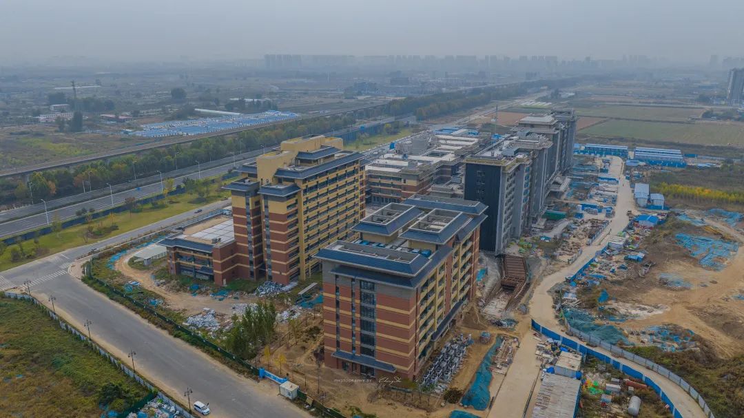 即将完工！实探河南中医药大学第一附属医院新院区建设