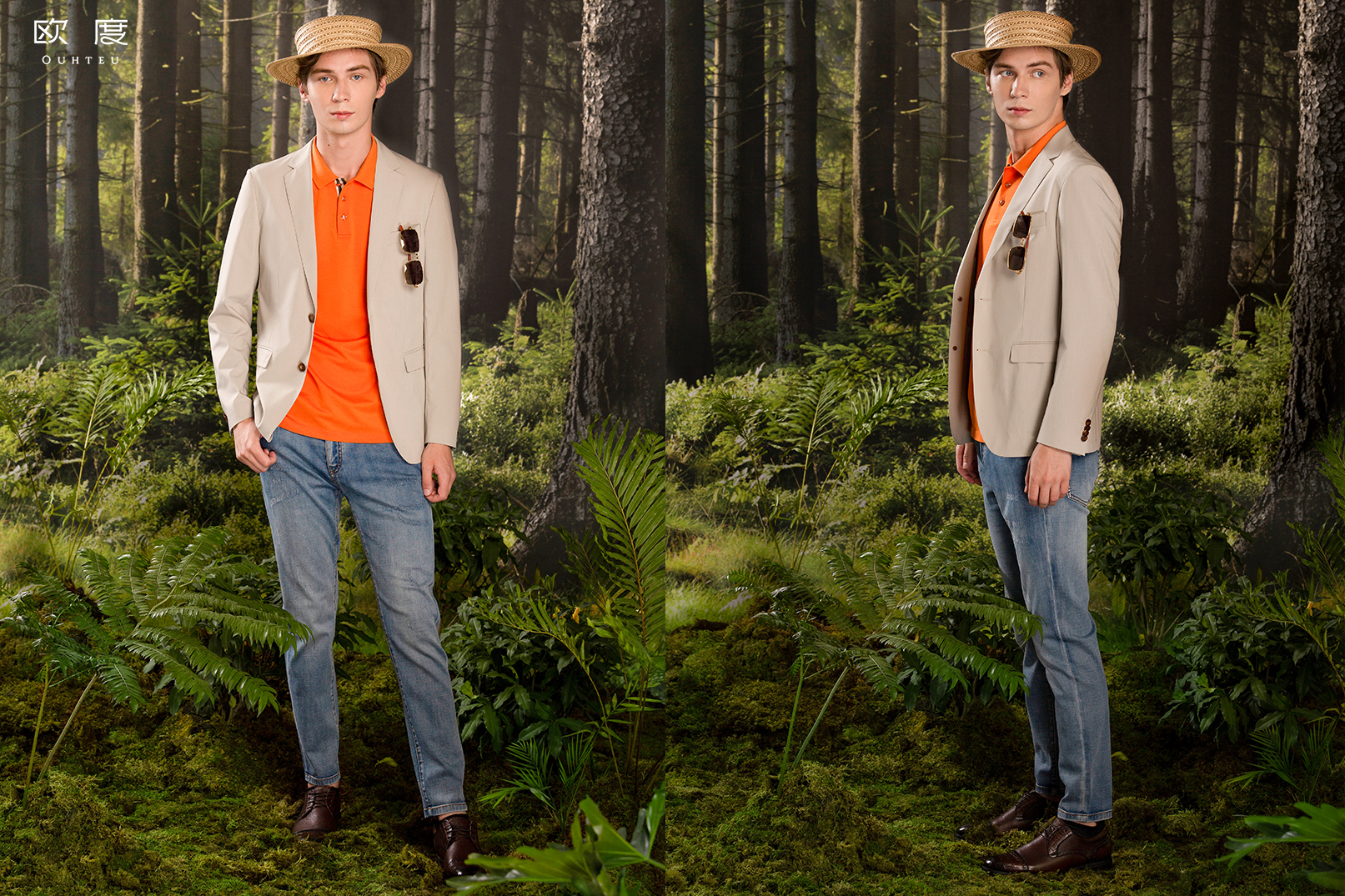 藏蓝色单西搭配男士,经典单西外套搭配