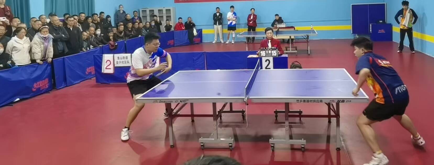 乒出精彩草根选手展风采,新县第四届全民运动会乒乓球比赛