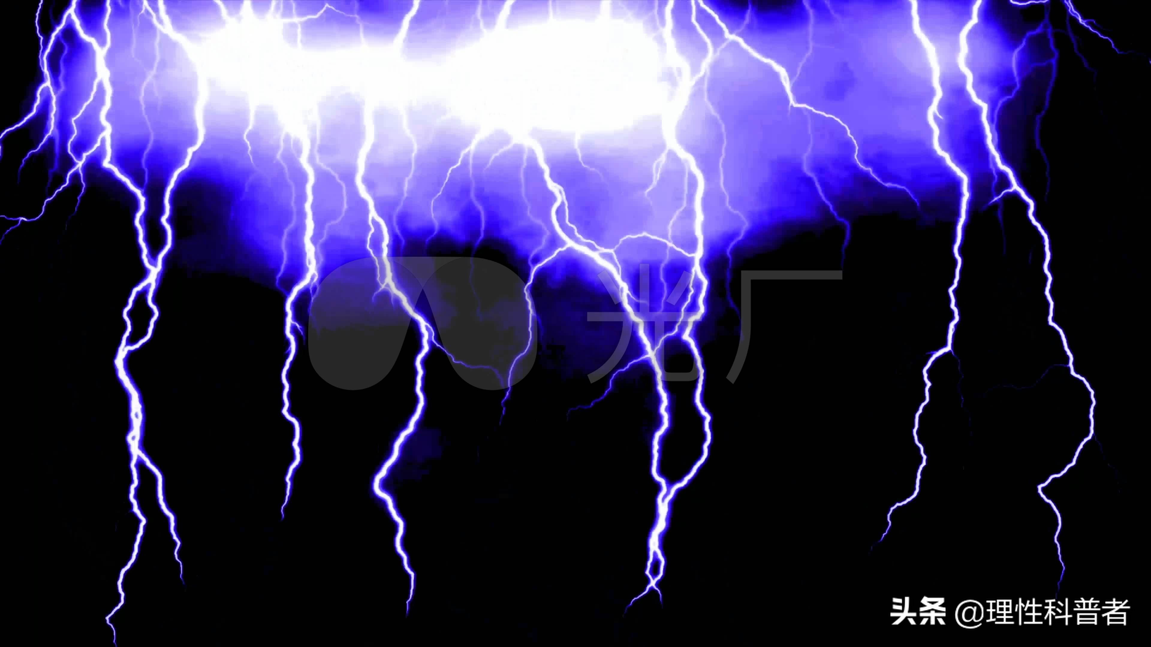 树根形闪电,大自然神奇球状闪电