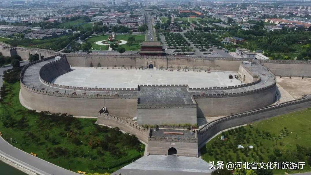 正定古塔老照片,正定许家牌坊