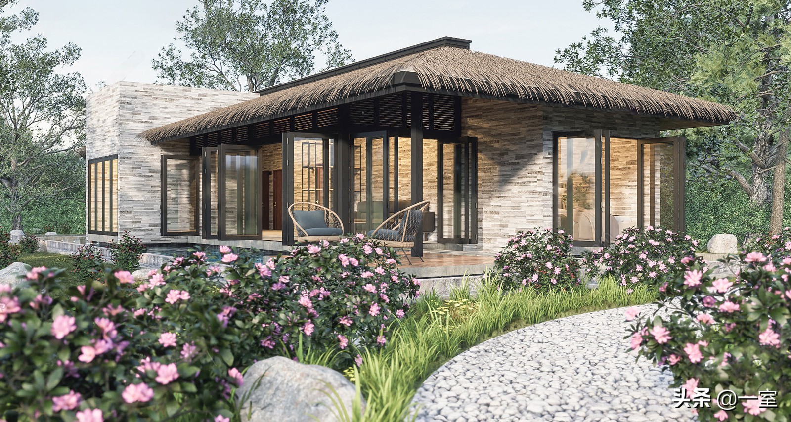 乡村振兴民宿设计,乡村民宿设计效果图