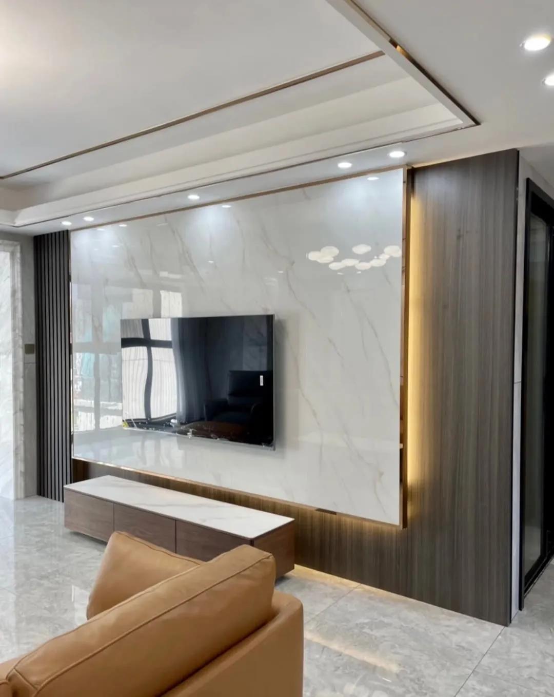 中式电视背景墙图,30款电视背景墙