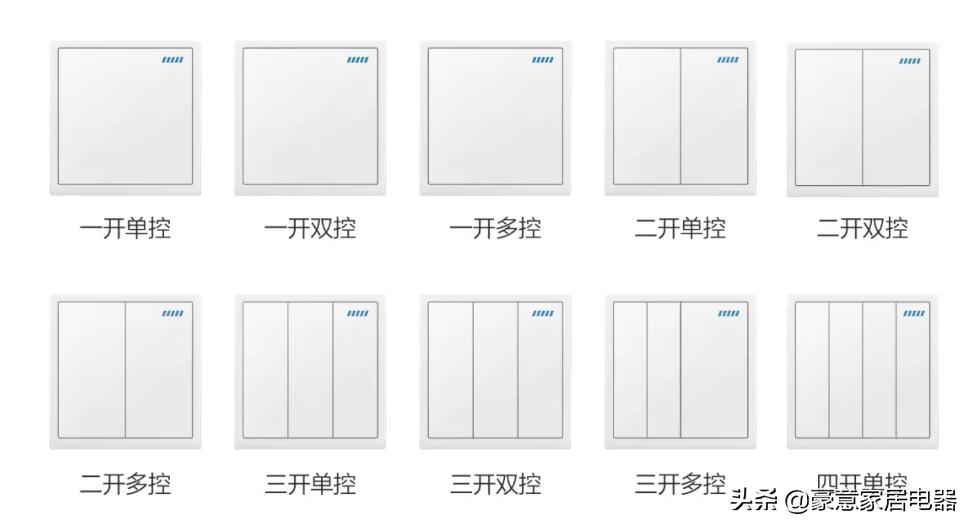 开关插座类型及选择,开关插座分明暗吗