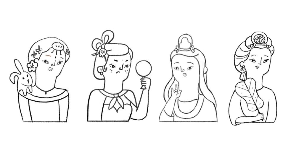 4步带你绘制有趣又好看的彩铅人物头像