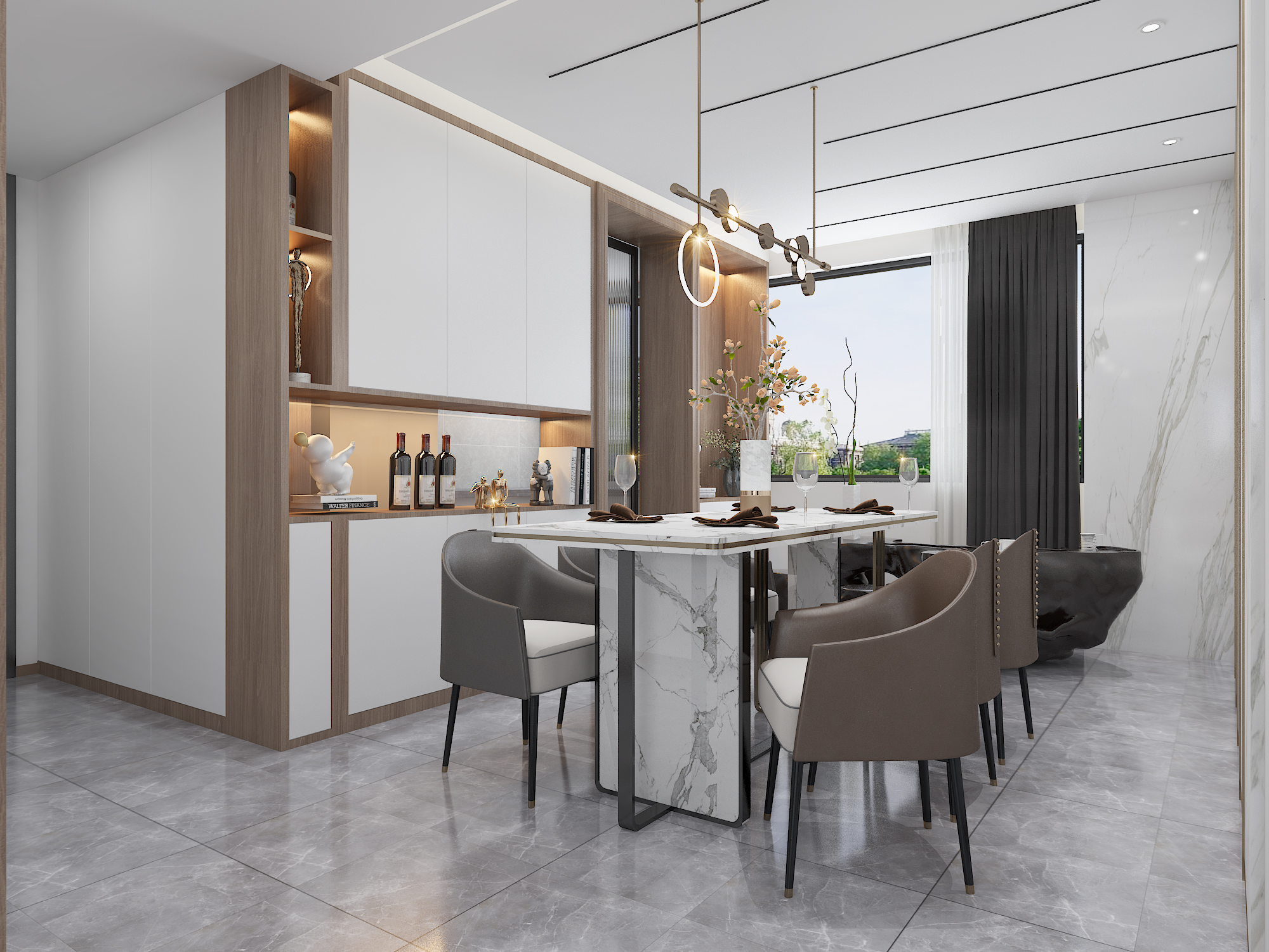 集美国贸天悦重新装修案例,厦门国贸天悦叠墅设计