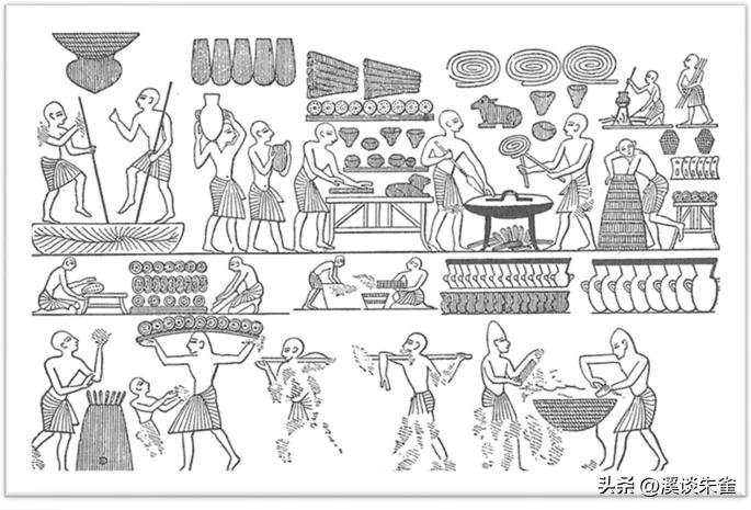 古埃及人都有什么饮食习惯,古代时候在古埃及吃的是什么食物