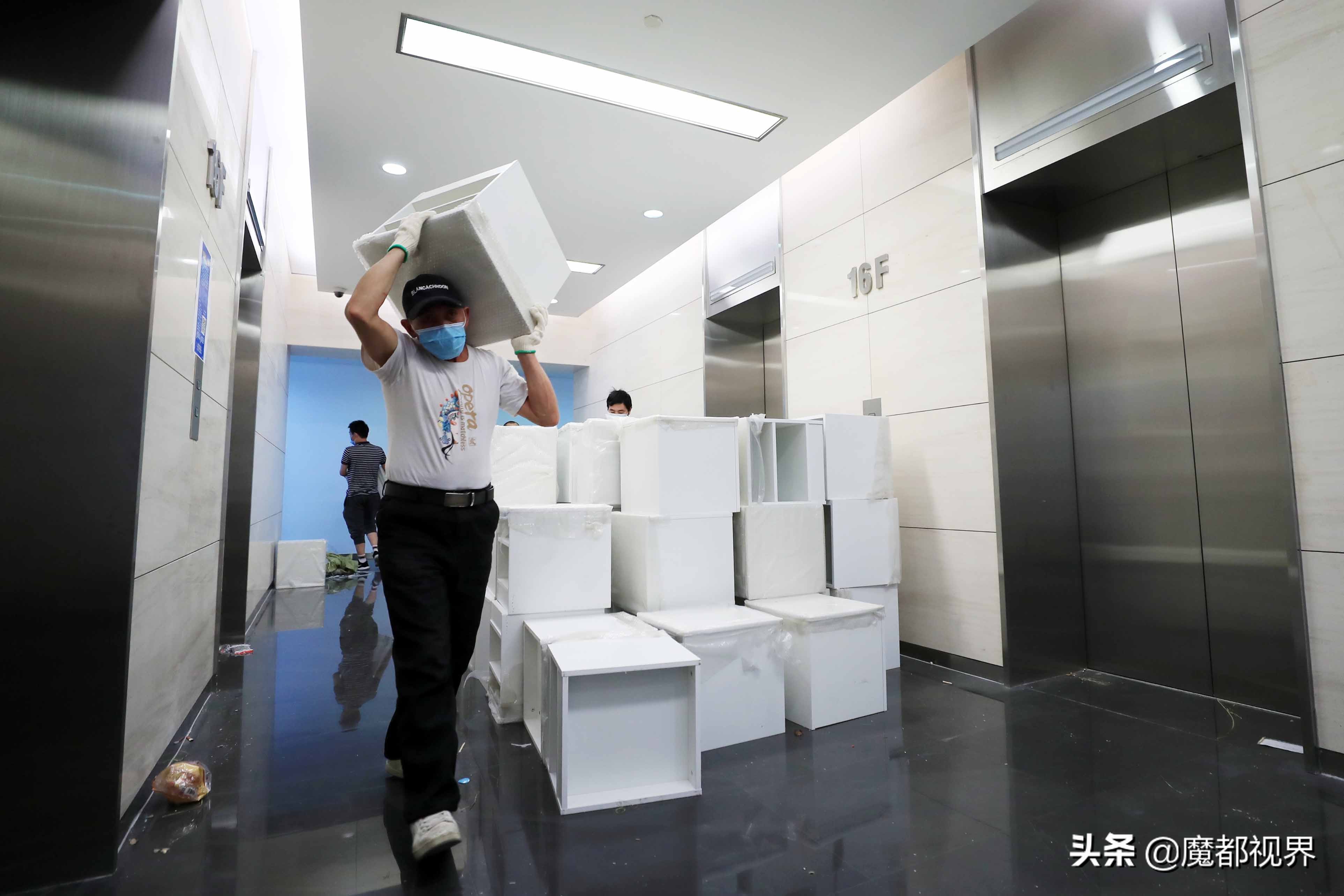 探营广州在建方舱医院,探营广州市在建方舱医院