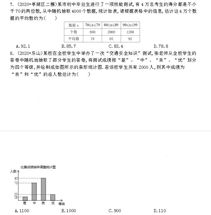 2024年安徽中考数学选择题讲解,2021安徽中考数学讲解概率
