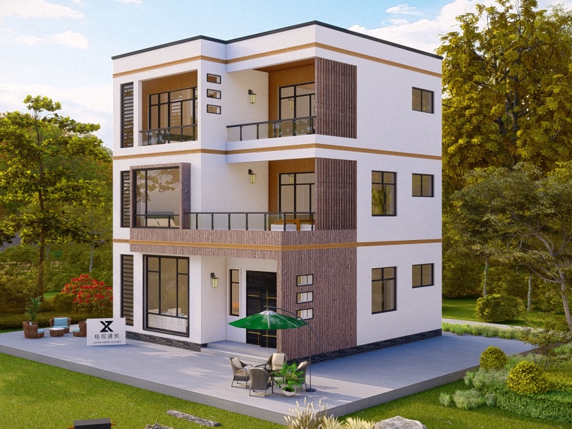 自建3层别墅设计图及效果图,自建大别墅3层怎么样设计