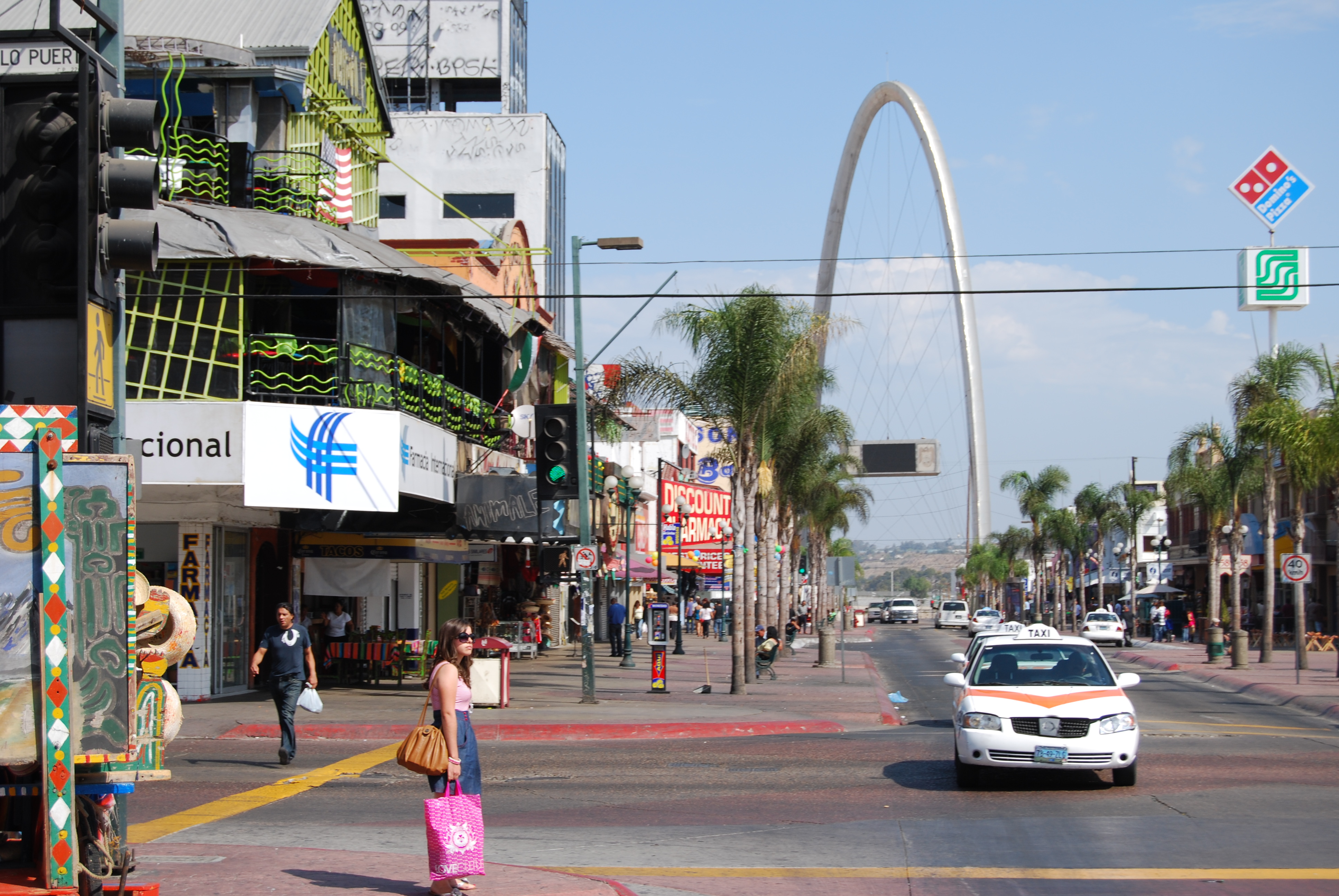 墨西哥蒂华纳美墨边境墙 (美国与墨西哥边境地区旅游)