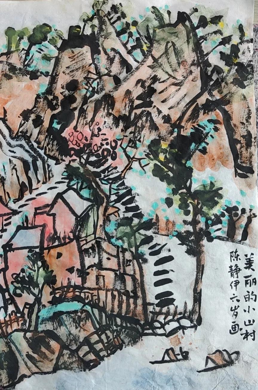 心底无私，故能涉笔成趣新世纪艺术培训学校儿童国画欣赏