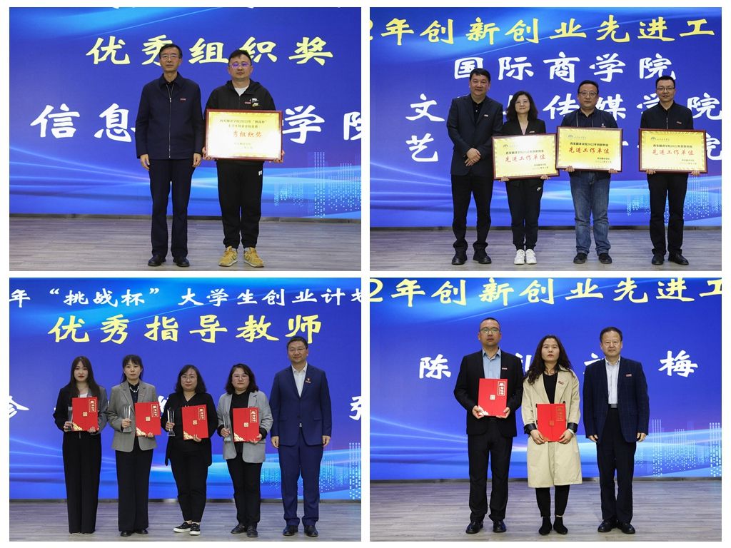 西译举行2022年度创新创业工作总结表彰暨2023年创新创业工作启动仪式
